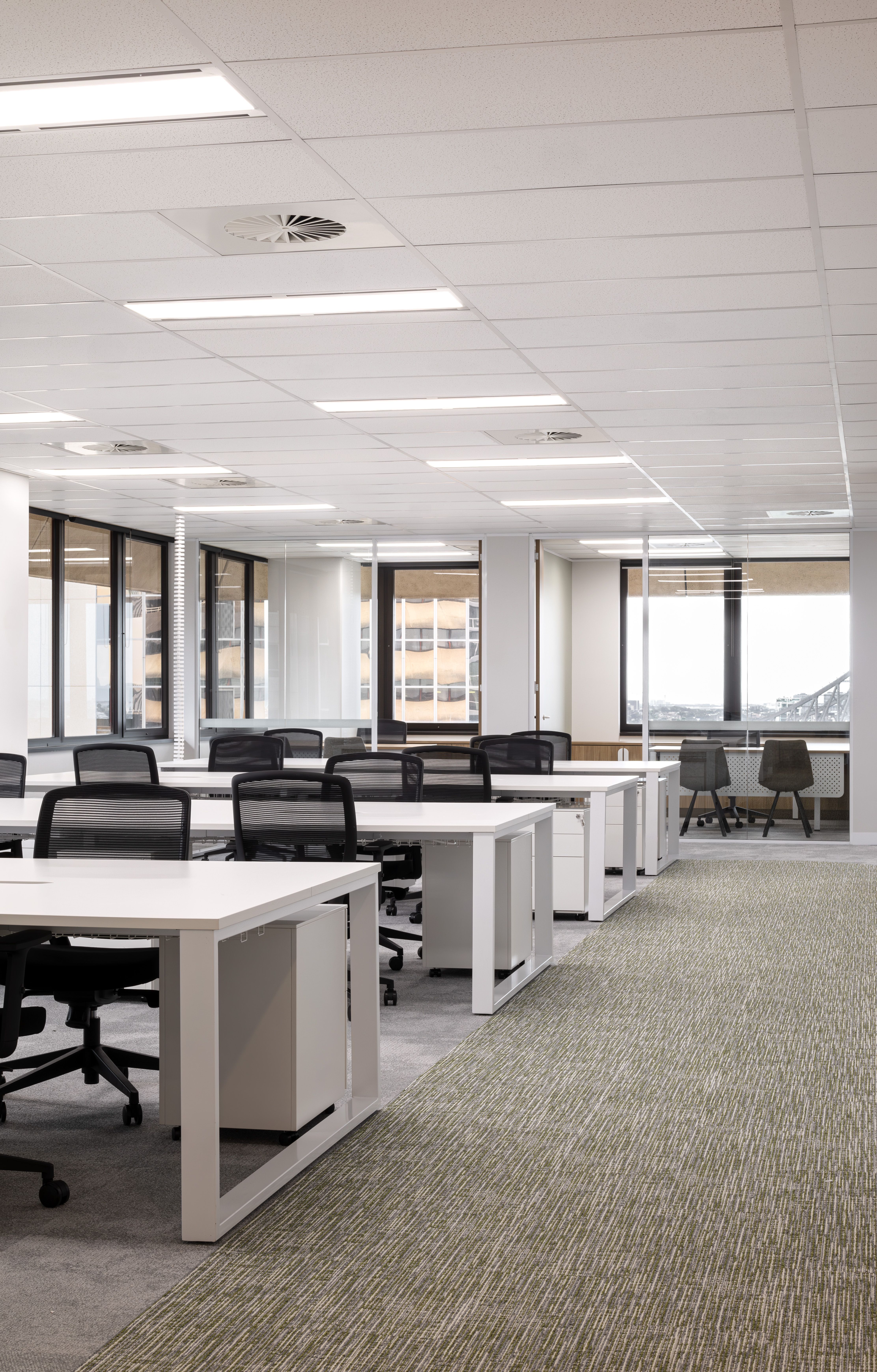 Modern open office false ceiling - Karnal