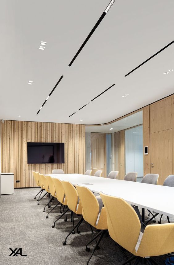 Corporate grid false ceiling for office - Karnal